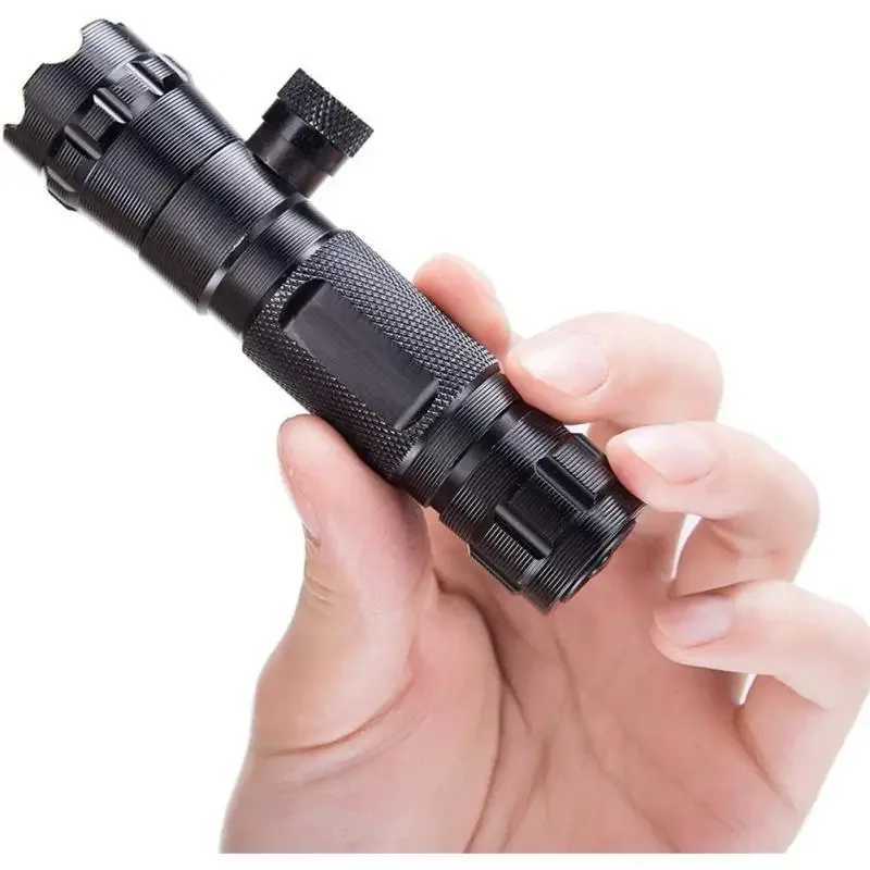 Tactical Hunting Laser Pointer Sight 532nm Green/Red Dot Rif Undearrel Mount Compact Scope Adjustab Up Down ft RightXJ241214