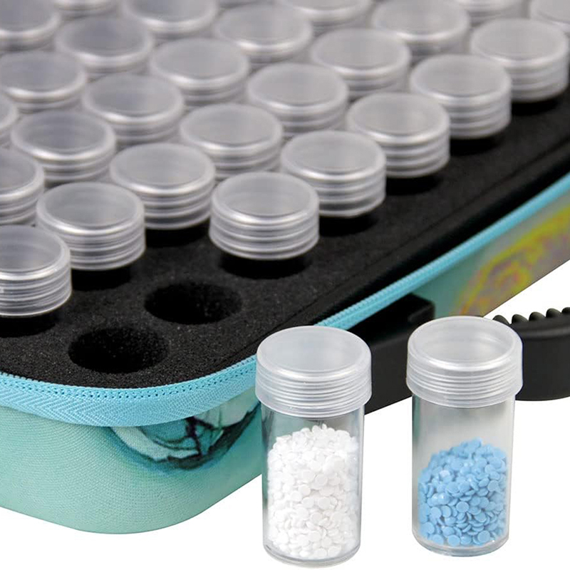 New Diamond Painting Kit Convenient Sticker Dot Drill Pen Viscose Container Storage Bag