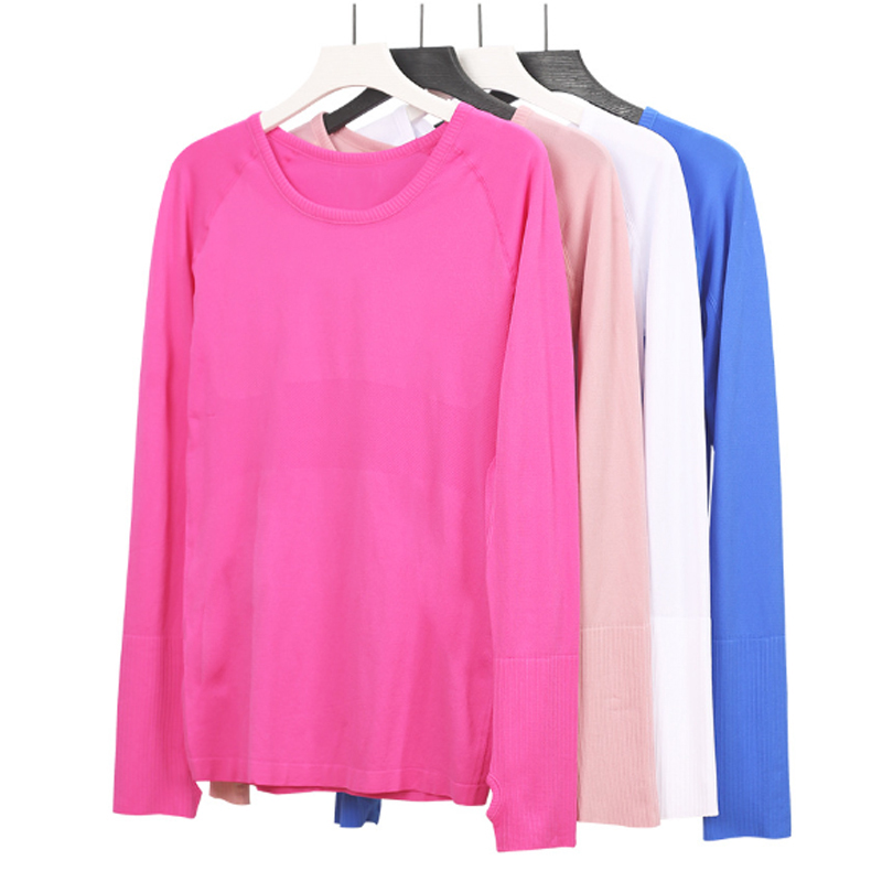 Yoga Women shirt T-Shirts Women's close T-Shirt High-Elastic Running Top Quick Drying Seamless Short Sleeve Sport-Cycling Gym Wear Ninth Swift Sp