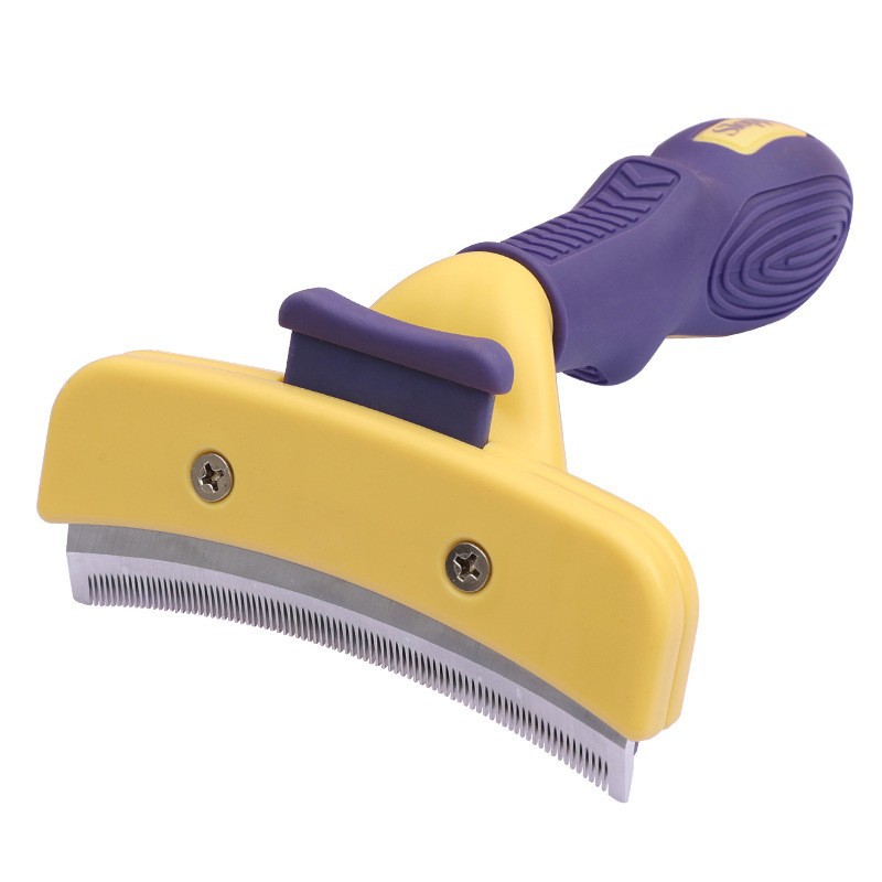 Pet automatic Hair removal comb Cat hair float knife Cat dog comb Beauty supplies knot scraper