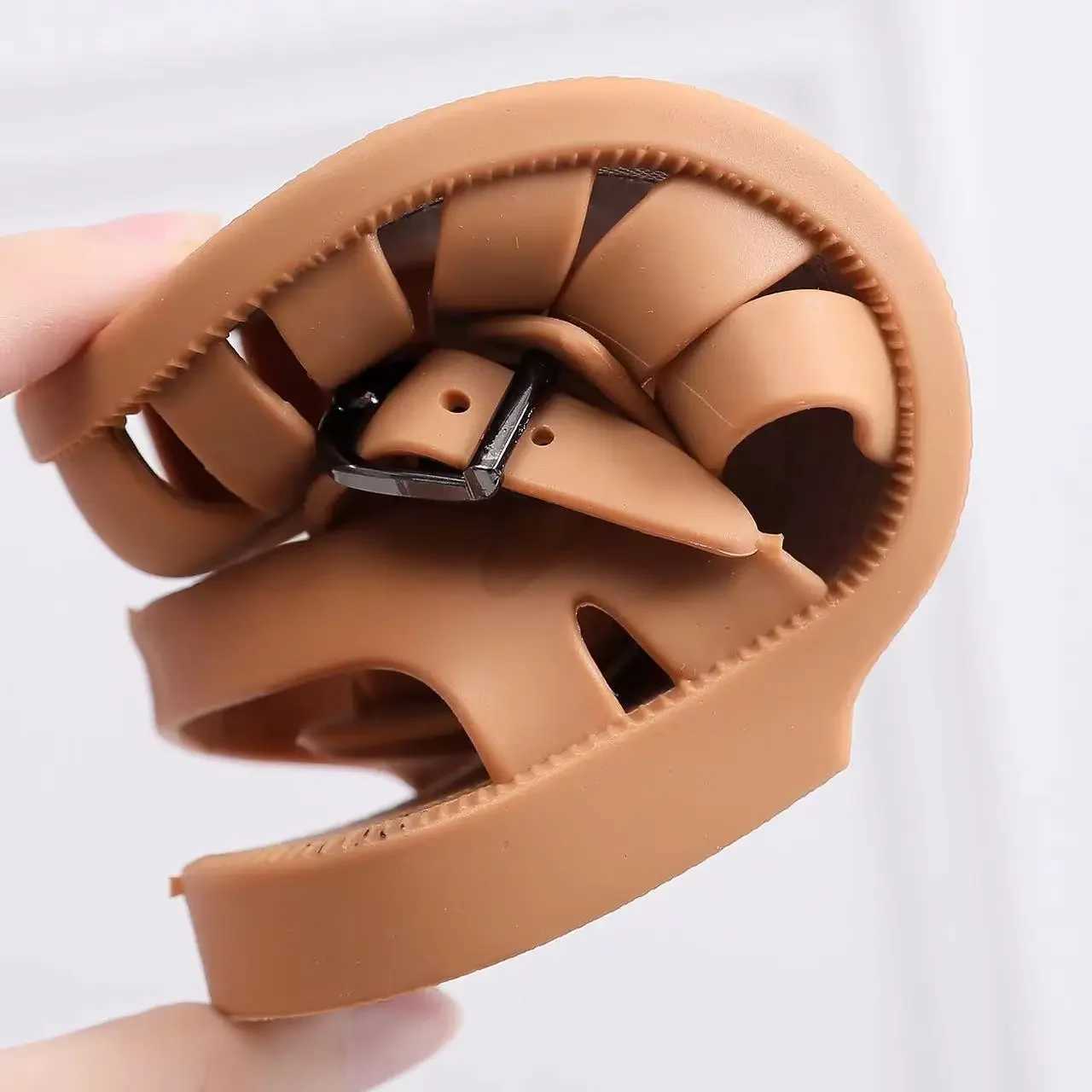 Sandals Baby Gladiator Sandals Casual Breathable Hollow Out Roman Shoes PVC Summer Kids Shoes 2022 Beach Children Sandals Girls H241213