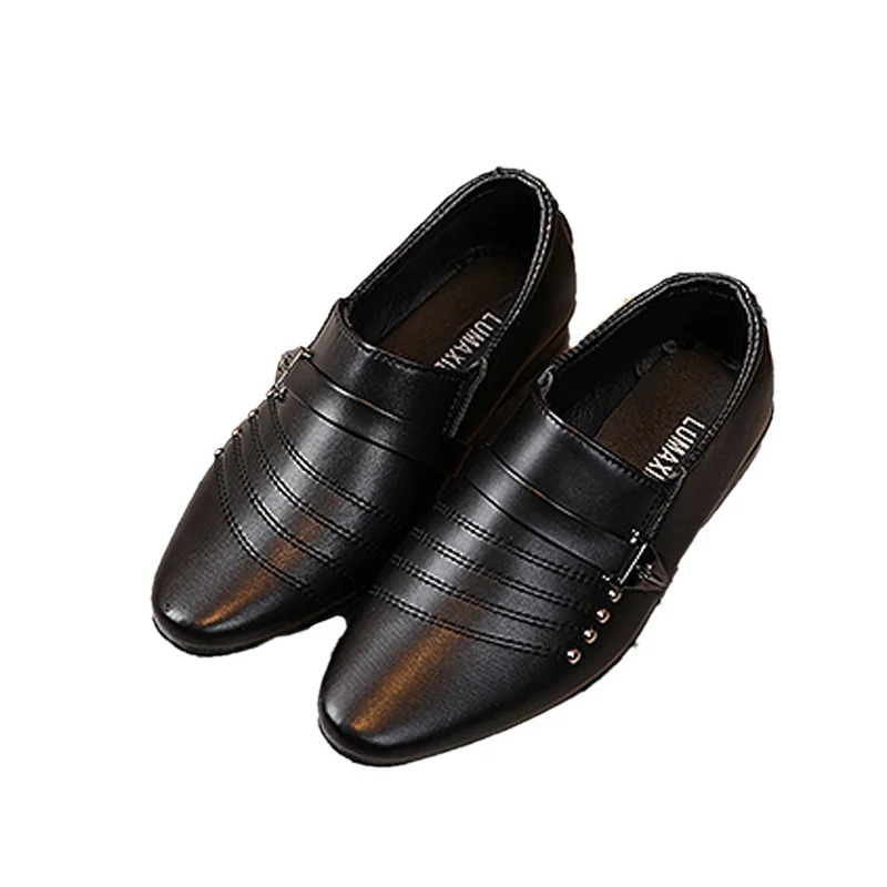 Children Leather Shoe Versatile Dress Shoe for Boy Performance Leather Shoes Toddler Shoes for Boy Kids Shoes for Boys Zapatos 241213