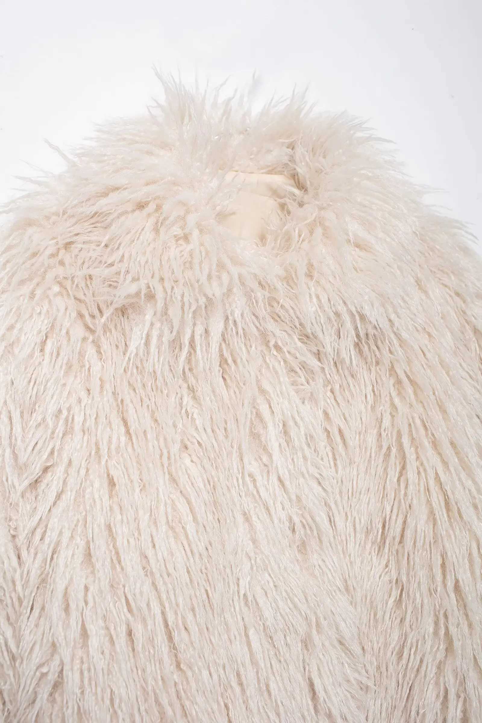 Womens Winter Fashion Solid Fur Effect Turn Down Collar Long Slve Jacket Female Elegant High Strt Casual Warm Jacket X241214