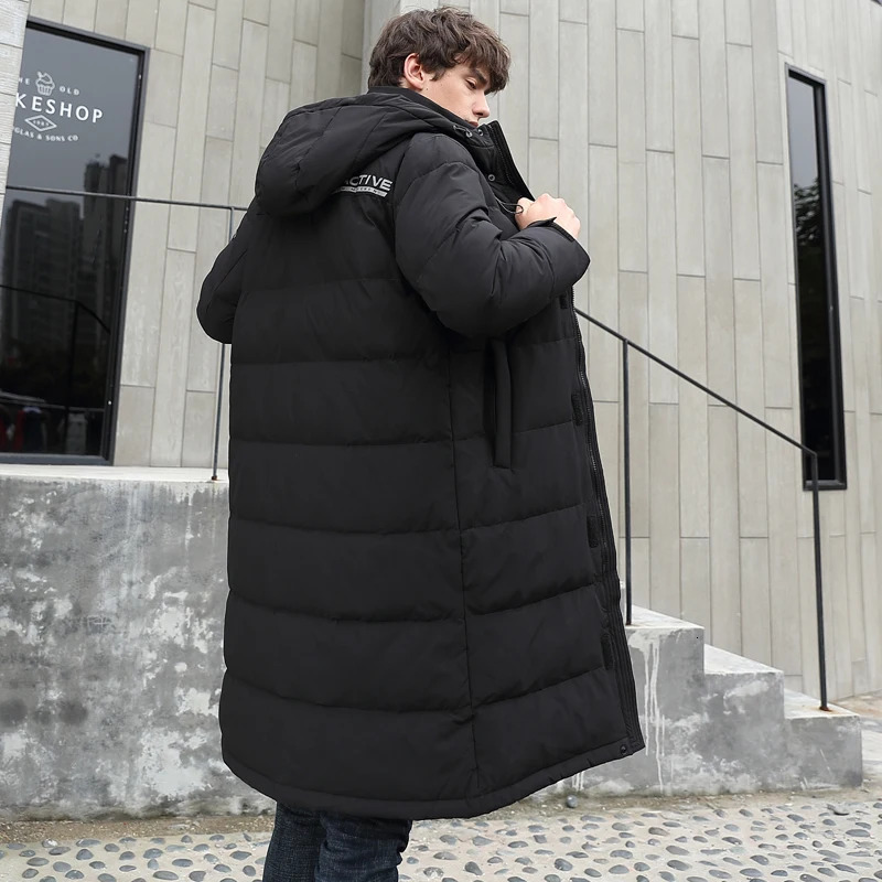 -30 Degrees Winter Thicken Mens Down Jackets Warm Parka Men Women Casual White Duck Down Coat Winter Snow Overcoat 241213