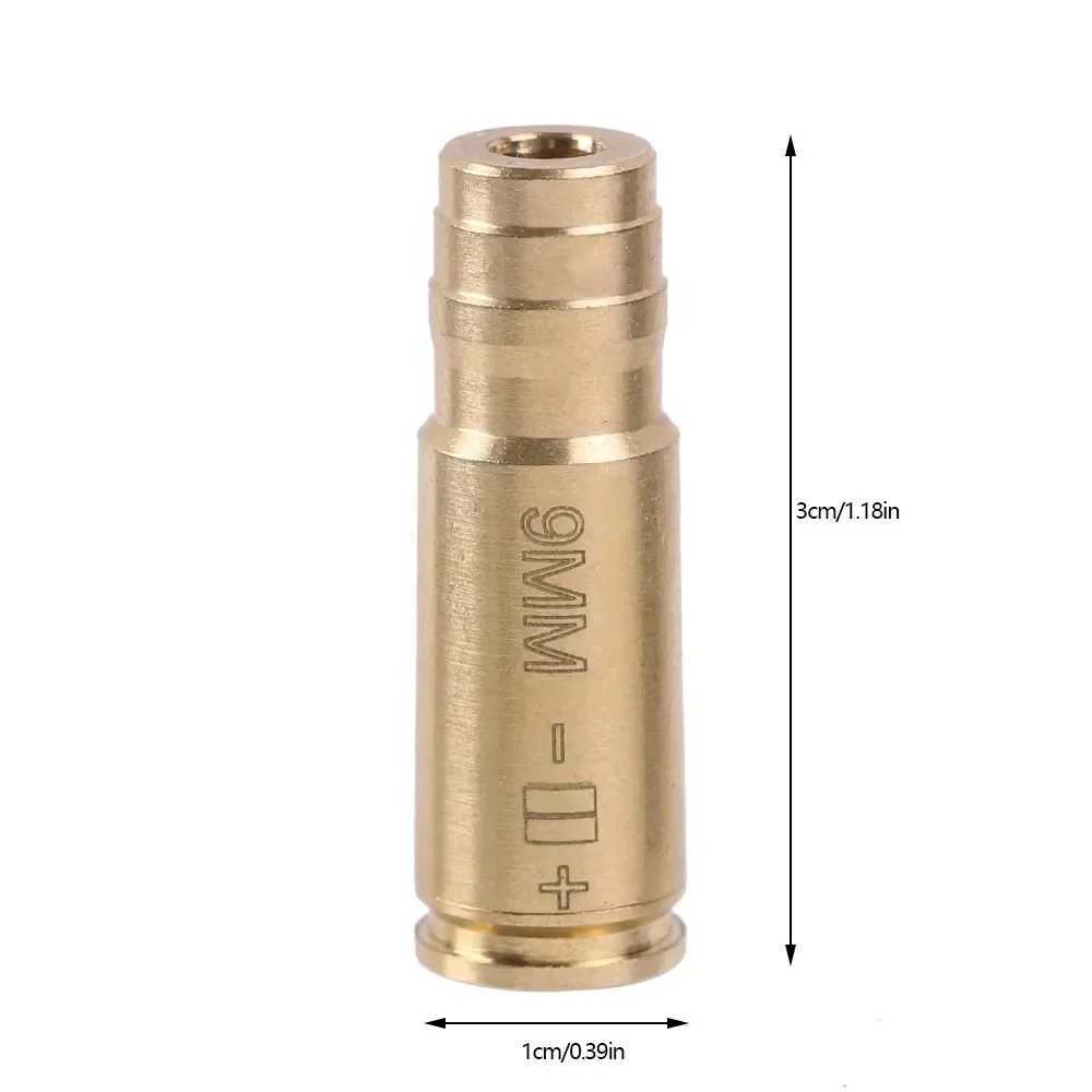 Red Dot Laser Brass Boresighter 9MM CAL.308 .223 30-06 .45 7.62x39 .270 Cartridge Boresight for Rif Scope Hunting AccoriesXJ241214