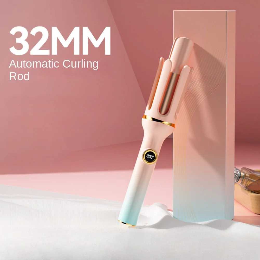Automatic Curler 32MM Automatic Rotating Ceramic Curler Professional Iron Curler W241214