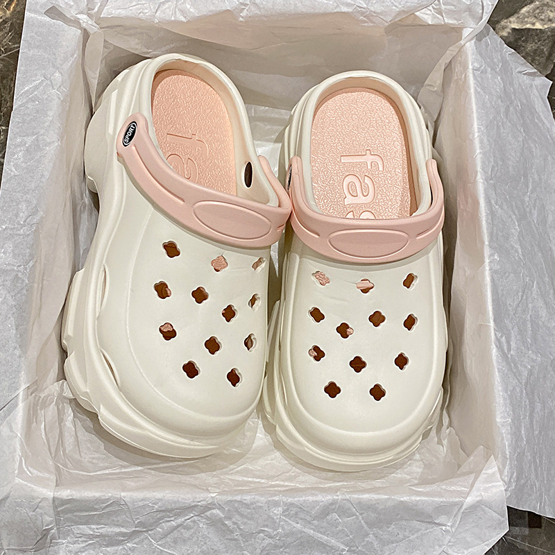 2025 new free shipping for womens designer slippers sunmmer pink brown white black kahki Thick bottom and soft bottom increase