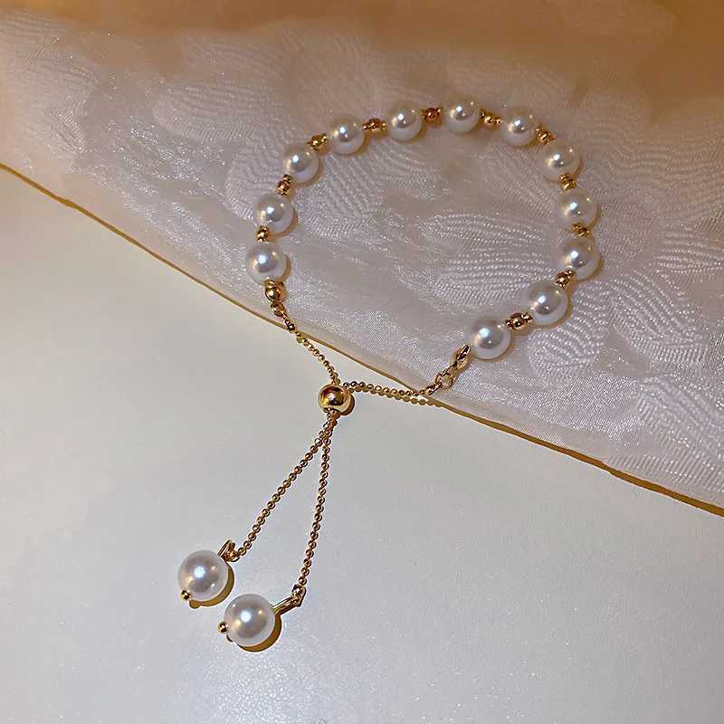 Elegant Pearl Bracelet Baroque Simulated Pearl Women Bracelet Bangles Ladies Fashion Charm Jewelry For Birtay Party GiftsXJ241214