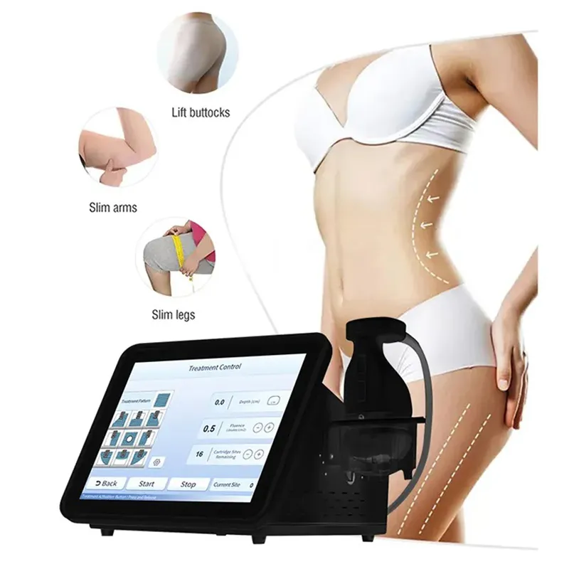 15.7 Inch Touch Screen Liposonic Device Hifu Body Slimming Liposonic Machine Cellulite Reduction Skin Tightening Dissolve Fat Device