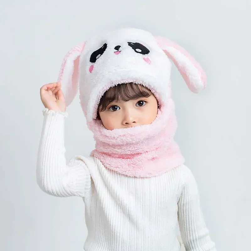 Girls boys scarves thick hats childrens winter hats newborns baby products childrens hats wool hats 1-15 years old W241213