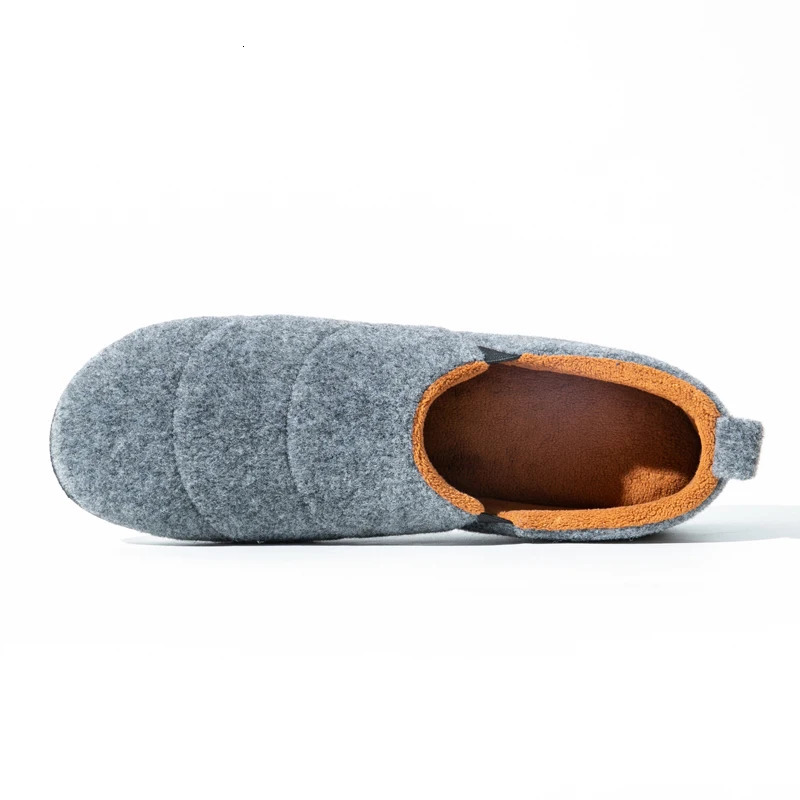 Shevalues Winter Men Warm Slides Fur Memory Foam Slippers Comfort Soft Sole Indoor Shoes High Quality Male 241214