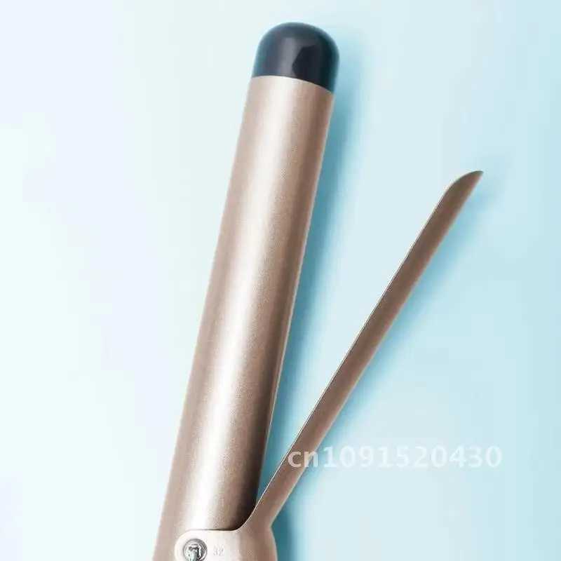 Temperature Setting Electric Hair Curler Straightener With Curling Tong Wand 9-38mm Professional Hair Curling Iron LCD Screen W241214