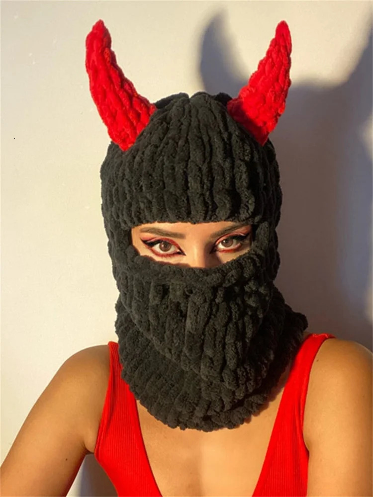 Beanie long ear hat knitted hat cute animal ear hat suitable for women winter warm hat warm hat 241205
