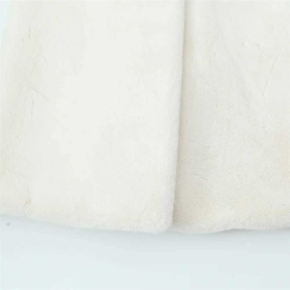 UNIZERA with belt lapel solid color medium to long plush coat autumn and winter new warm coat for women W241213