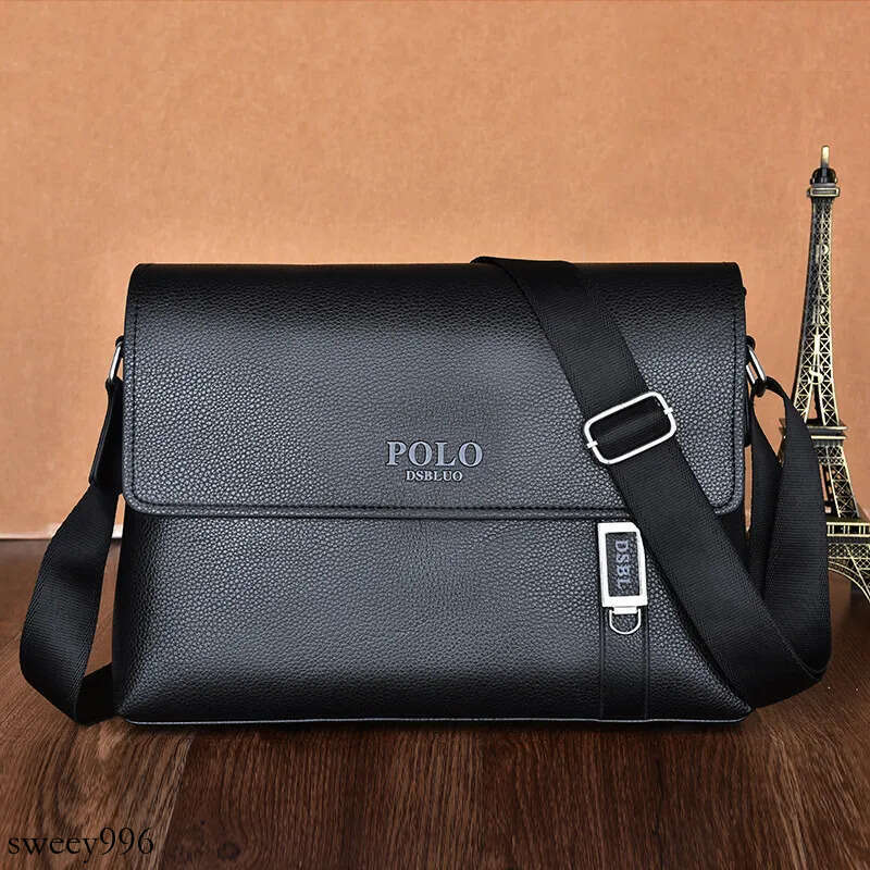 Briefcases Men Briefcase Leather Shoulder Bag Crossbody Designer Business Messenger Bags Male Brand Men's Small Handbags 230901 AAAAA+