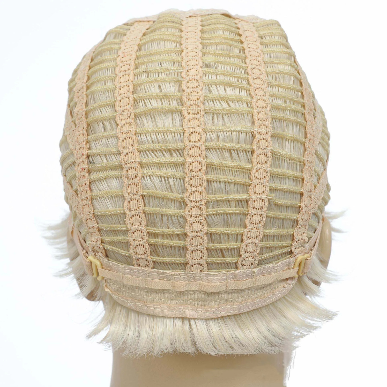 Synthetic Mens Wig Short Brown Wig Curly Haircut For Man Guys Daily Wear Natural Blonde false Hair Heat Resistant 241213