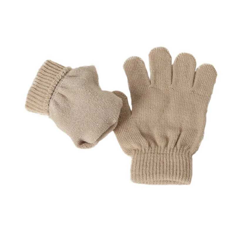 Autumn Winter Baby Knitted Hat Scarf Gloves Set 3PCS Cute Pompom Toddler Infant Bonnet Outdoor Warm Kids Accessories 1-5 Years W241213