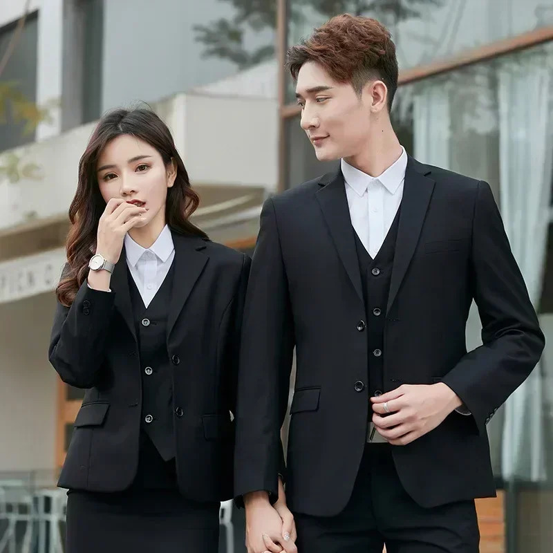 Men Suit Blazers For Wedding 3 Pieces 2 Sets Elegant High Quality y Jackets Vest Pants Formal Coats Classic Costume 241211