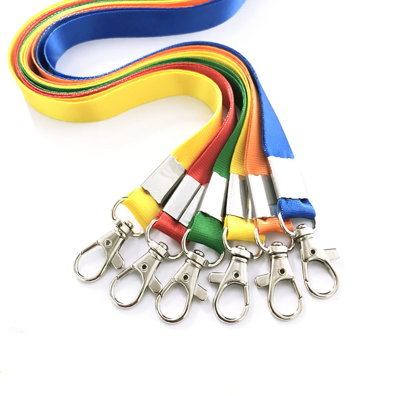 Custom Carabiner Lanyards with Logo Custom and Id Badge Holder Mobile Phone Keys Id Holder Neck Strap Cartoon Holder Lanyard