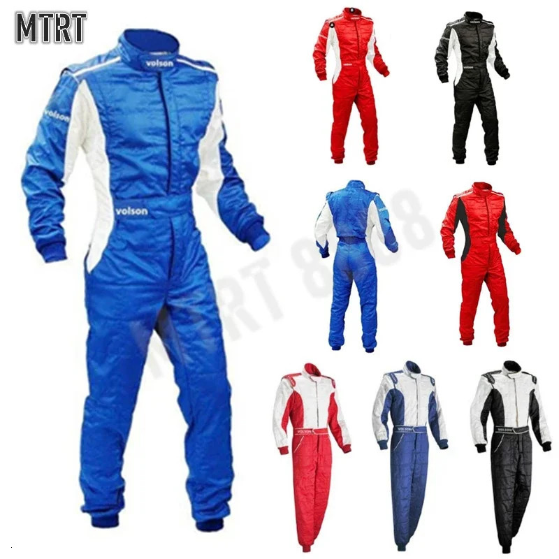 Motorcycle Jacket Adult Kart Jumpsuit ATV Suit Off-road Vehicle Racing Motorcycle Track Off-road Waterproof Karting Suit 241213