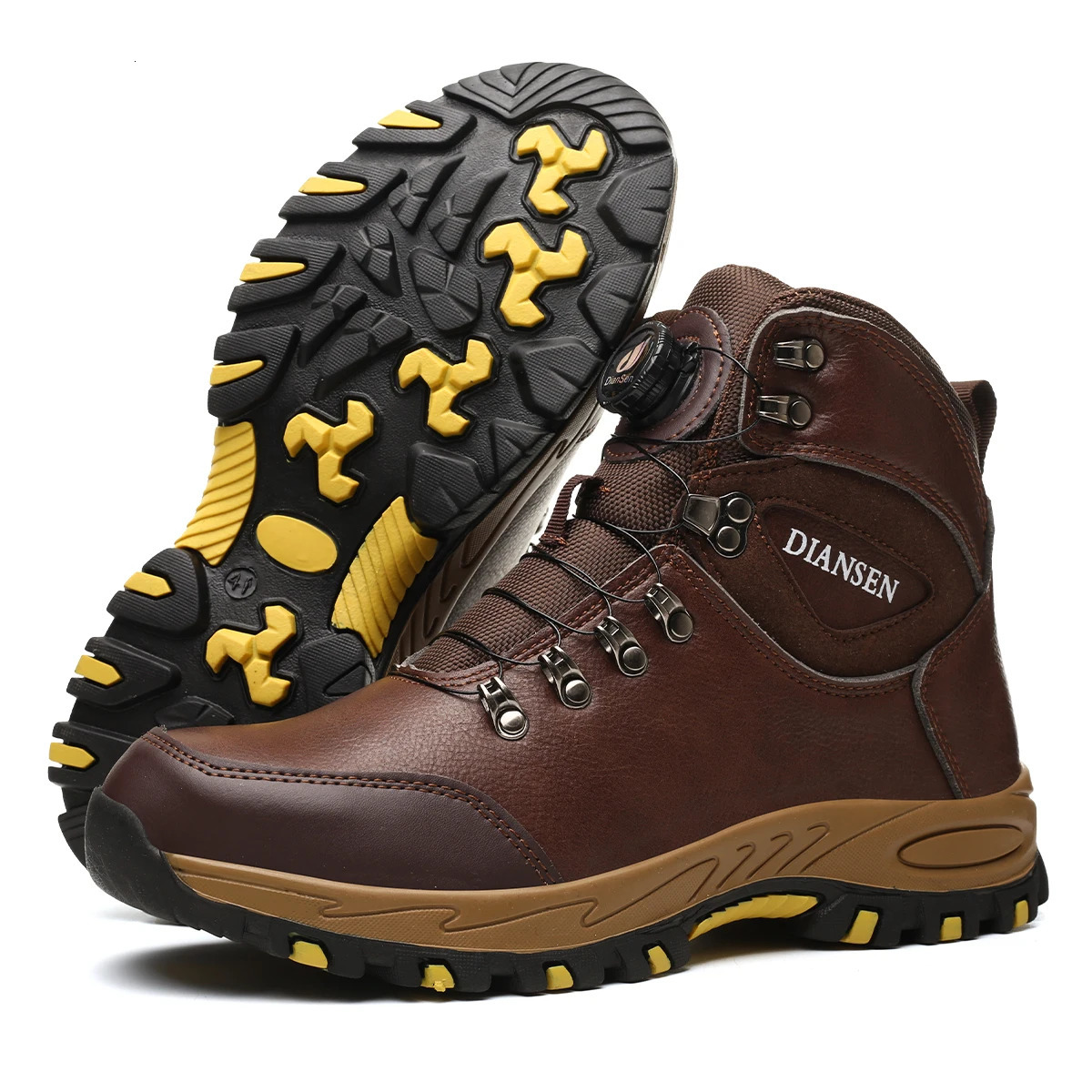 Rotating Button Safety Shoes Men Work Sneakers Indestructible Shoes Puncture-Proof Protective Shoes Work Boots Steel Toe 241213
