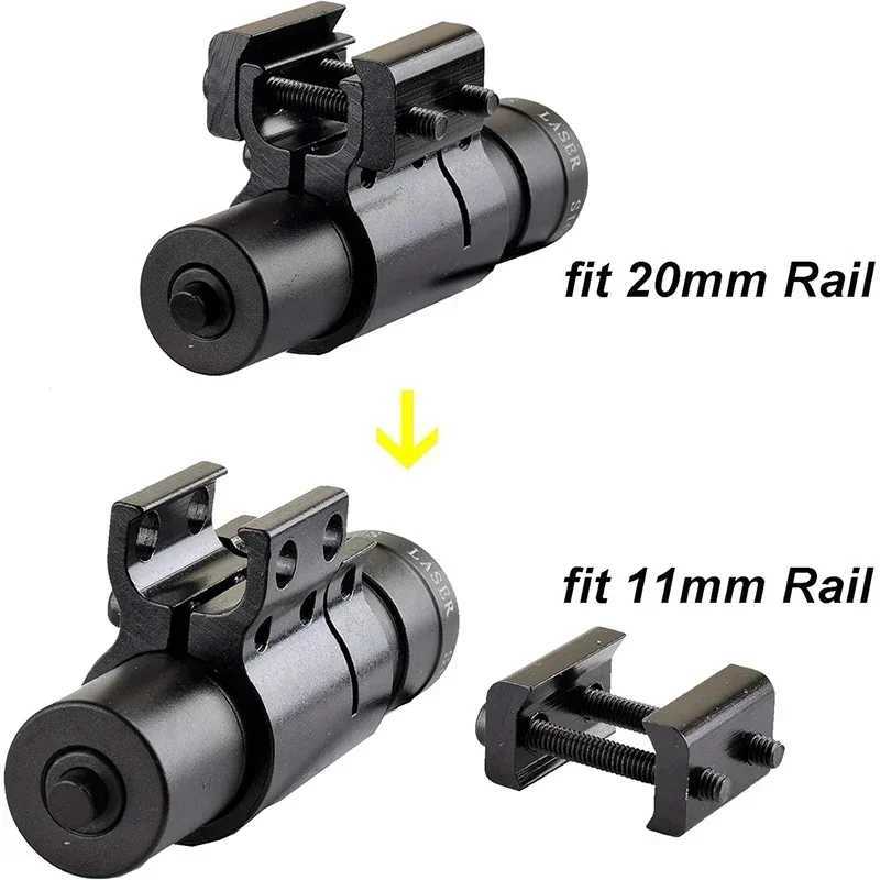 Rifs Red Dot Laser Sights Metal Ar15 Green Dot Laser Red Picatinny Rails Pistol Sights Hunting Adjustab Lasers CalibratedXJ241214