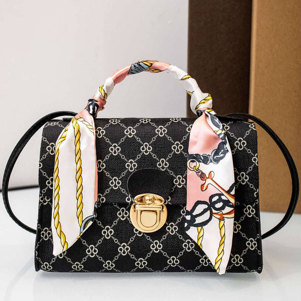 Ladies Handbag Fresh And Sweet Diagonal Cross Summer Foreign Trade Women's Wer Material Small Square Bag