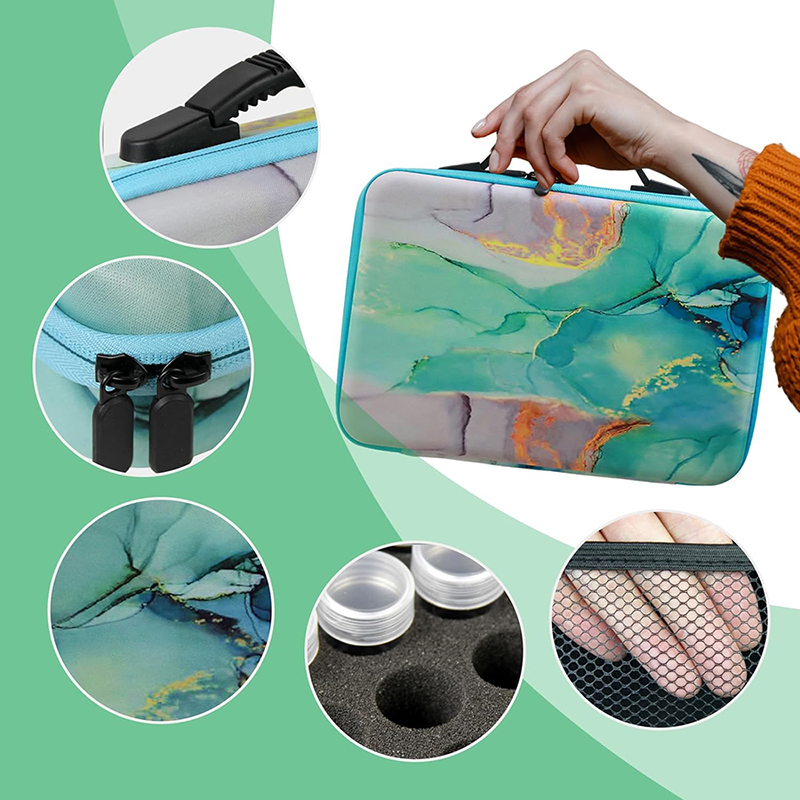 New Diamond Painting Kit Convenient Sticker Dot Drill Pen Viscose Container Storage Bag