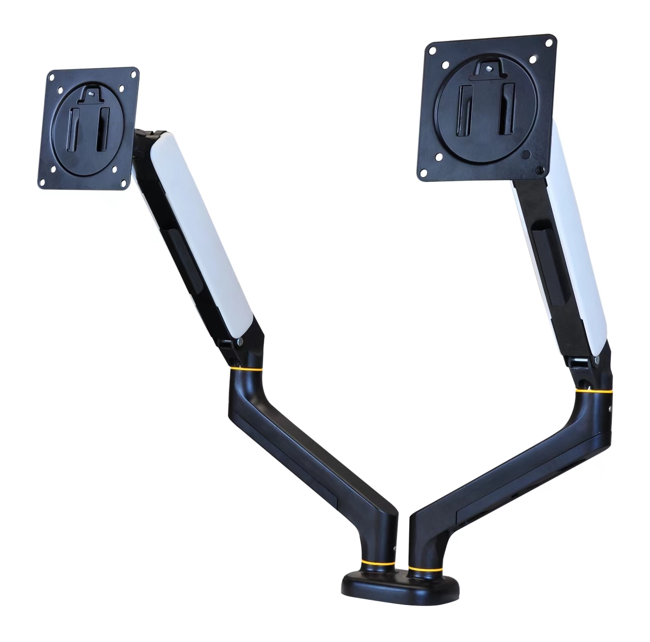 Monitor Dual Arm Robotic Arm Stand Screen Air Bar Cantilever Stand Robotic Arm Swivel Lift Table Support Base