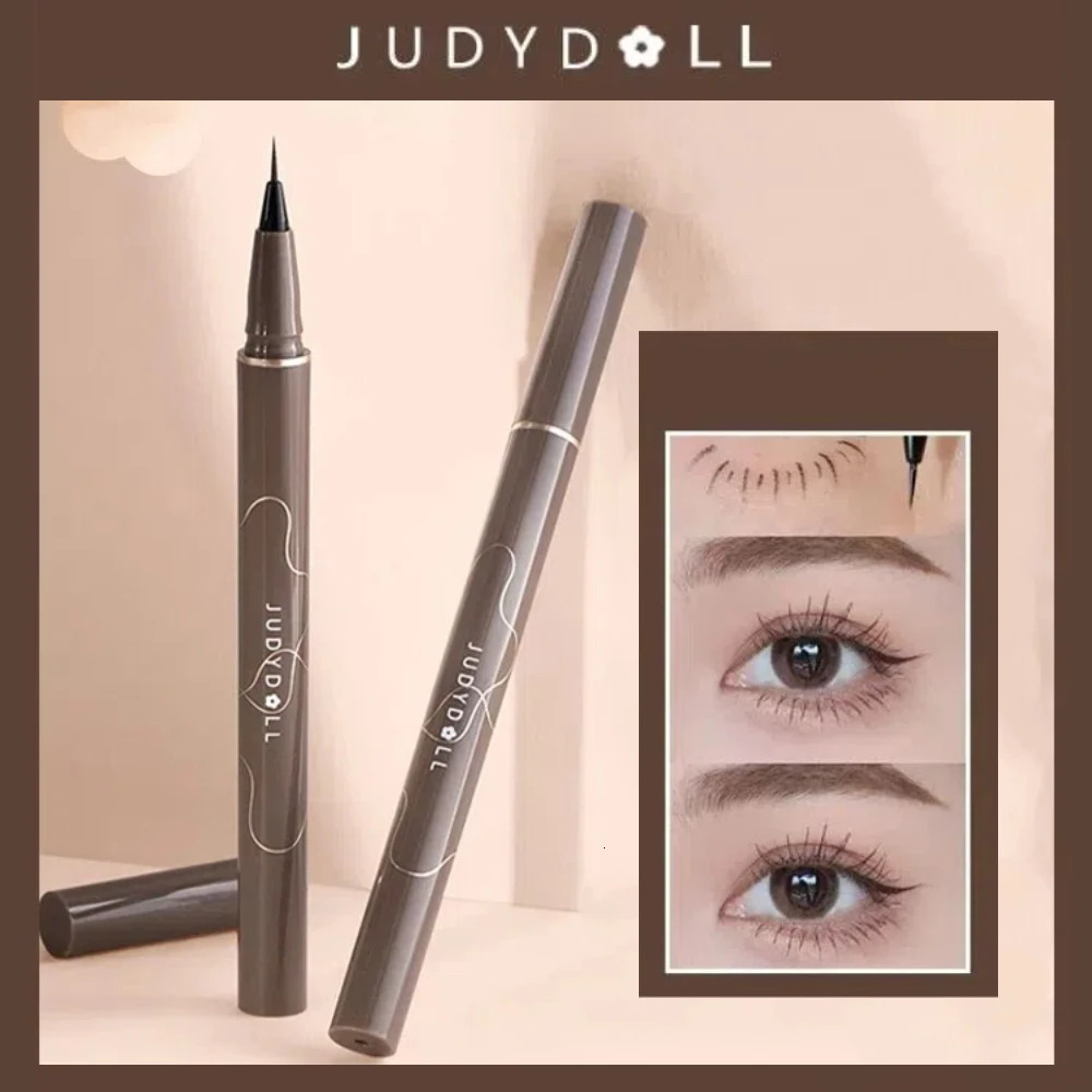 Judydoll Black Liquid eyeliner Ultra fine Waterproof Fast Drying Lasting Eye Makeup Smooth eyeliner Makeup 241206