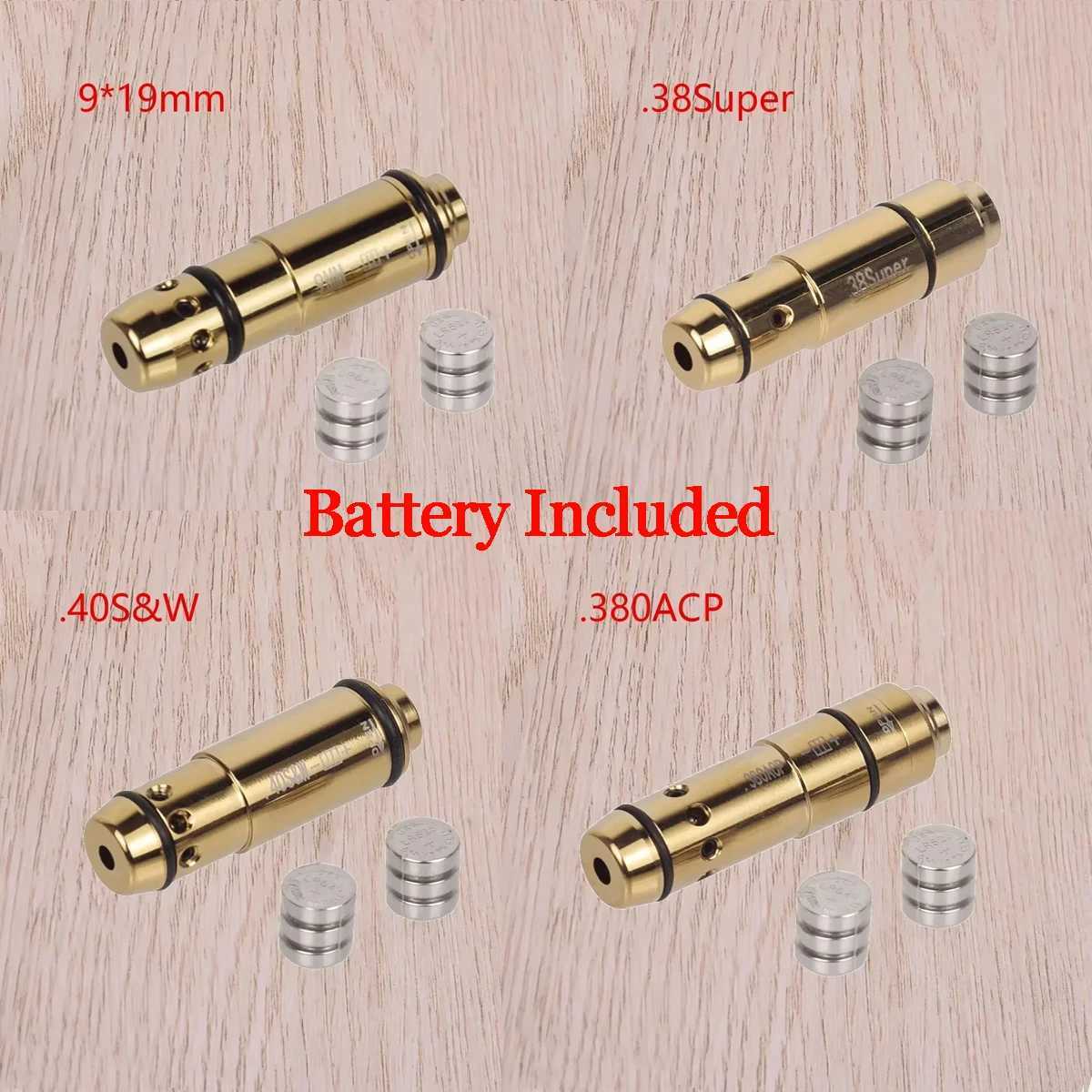 Tactical Training Laser Bult .223 .380 .45ACP .38 .40 9mm Pistol Snap s Rif Dry Fire Gun Bore Sight 9x19mm G-sight ISPCXJ241214