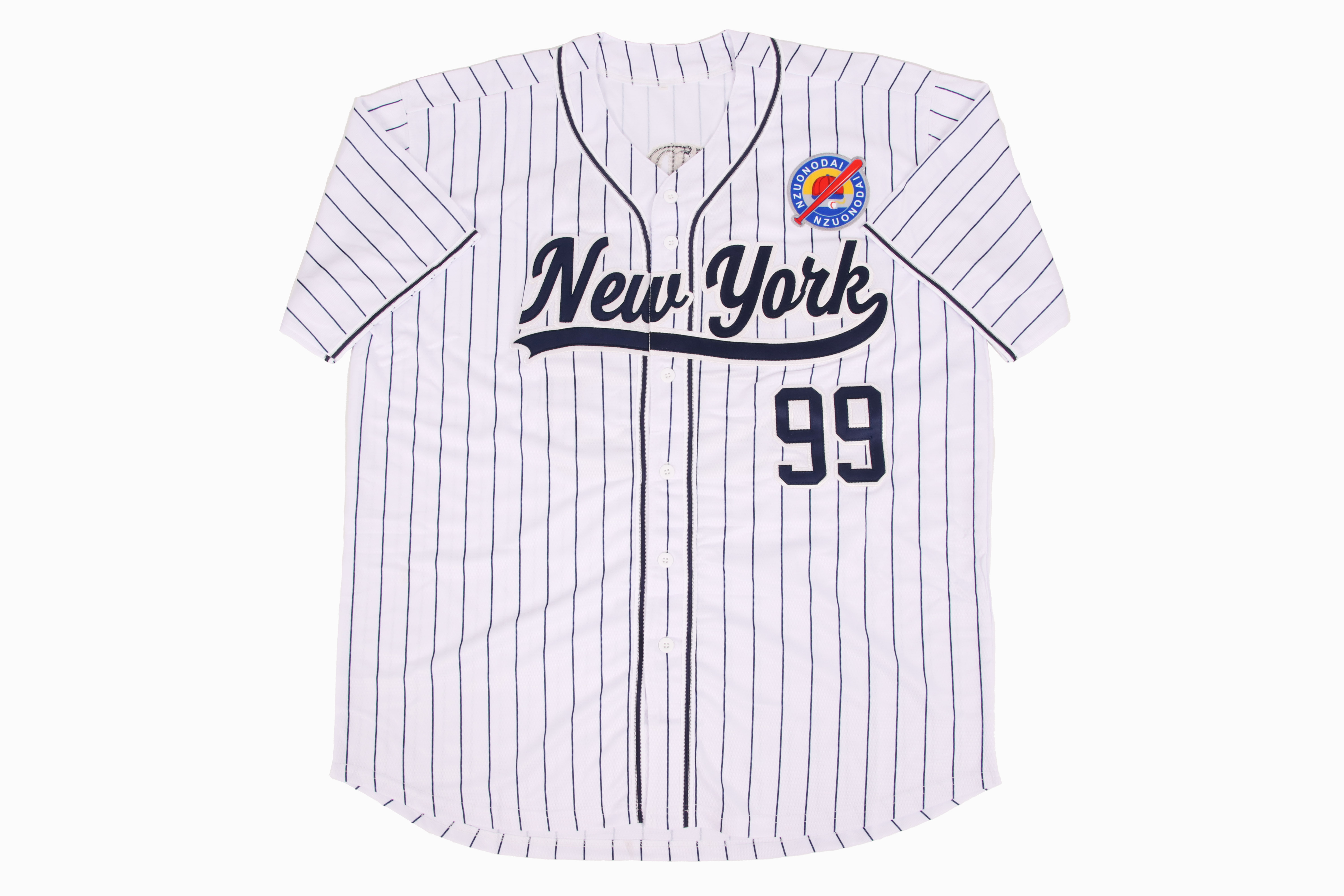 Stitched New York 99 Baseball Jerseys Shirts Hip Hop Button Down Men's Clothing for Party Gift