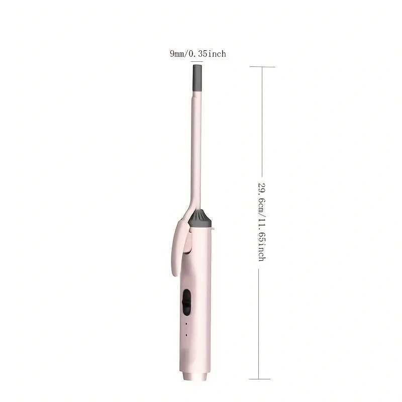 Durable wool curling iron ABS curling iron 9mm or 13mm suitable for womens ceramic heating plates W241214