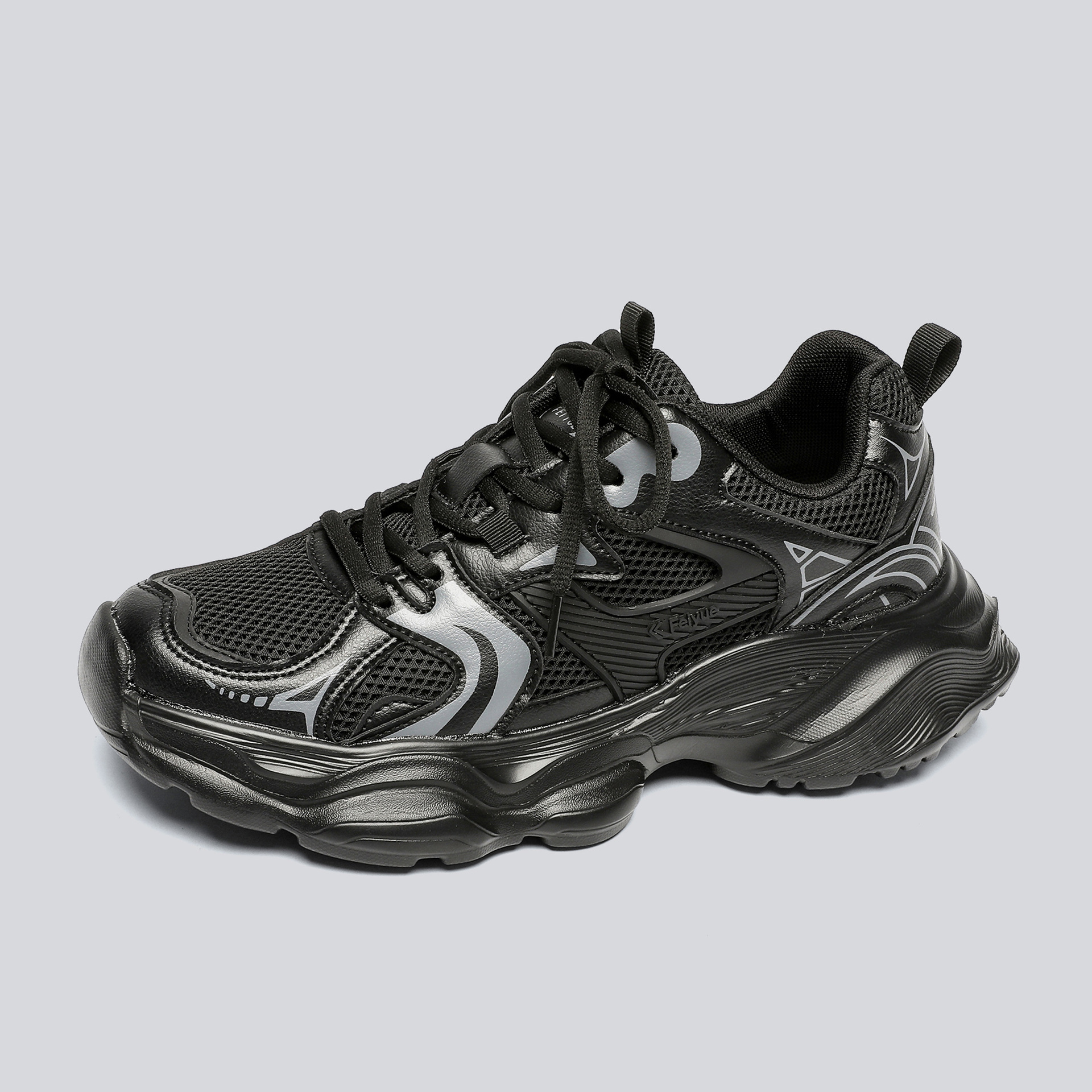 2025 free shipping new designer shoes for mens running shoes black brown Thick soled height increasing shoes for outdoor sneakers sport shoes