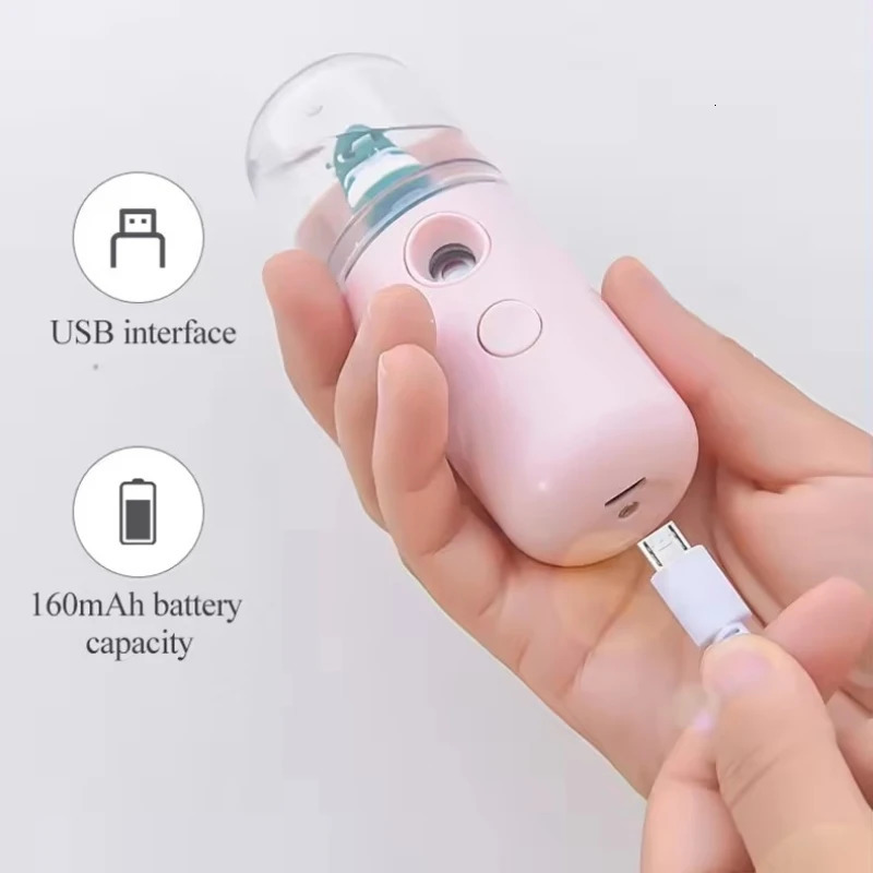 30ml Skin Hydration Meter Nano Spray Meter Home Mini Use Humidifier Small Steamer Face Beauty Device Skin Care Tools For Women 241213