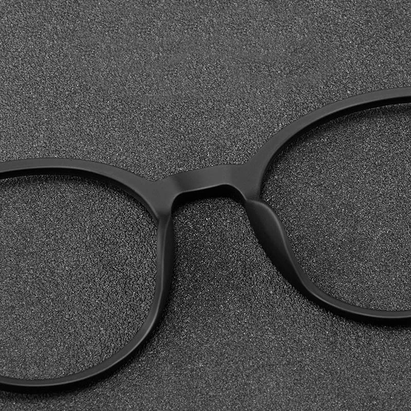 ZIROSAT 3050 Ultralight TR90 Myopia Glasses Retro Round Optical Prescription Eyeglasses Frame Men And Women 241213