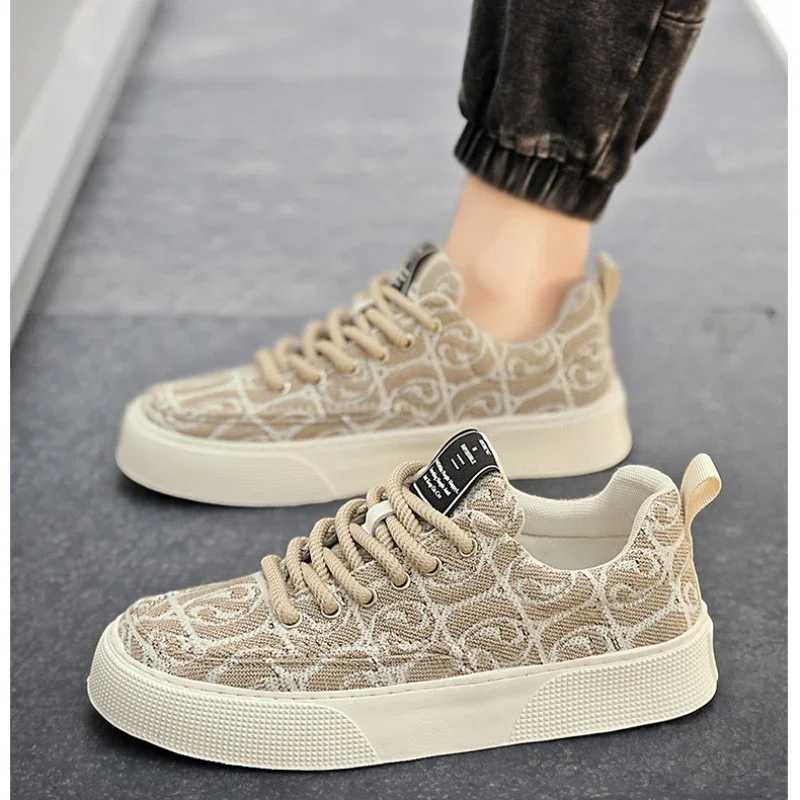 Mens shoes spring new canvas shoes low cut casual board shoes design feeling sports shoes sports shoes sports shoes Zapatos casual shoes Y250315