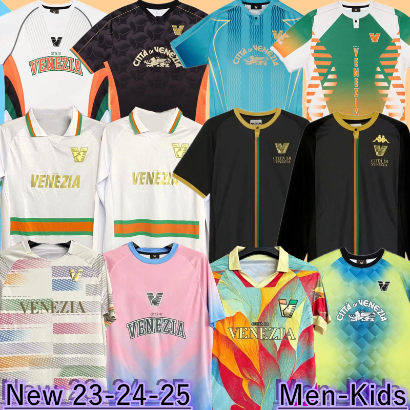2024 Venezia FC soccer Jerseys ZAMPANO YEBOAH 24 25 Venice Home away Third DUNCAN BUSIO ORISTANIO Football shirts NICOLUSSI POHJANPALO ELLERTSSON maillots de foot