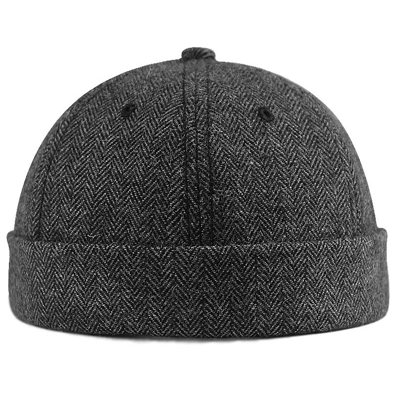 Winter Large size beret caps dad big size felt skull cap men and women hip hop plus size wool beanie hats 56-60cm 60-68cm 241214