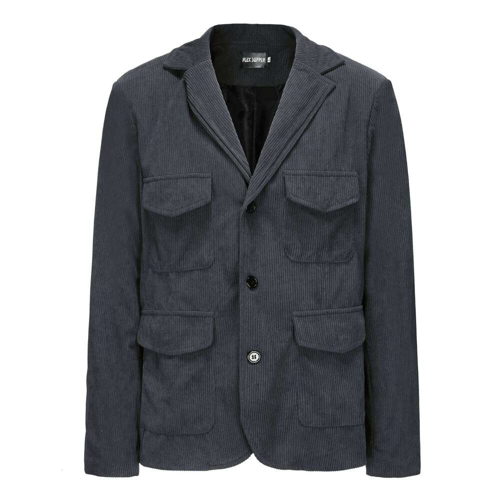 Spring And Autumn New Suit Casual Fashion Solid Color Jacket, Men's Top
