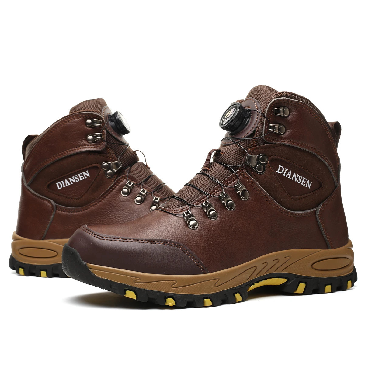 Rotating Button Safety Shoes Men Work Sneakers Indestructible Shoes Puncture-Proof Protective Shoes Work Boots Steel Toe 241213