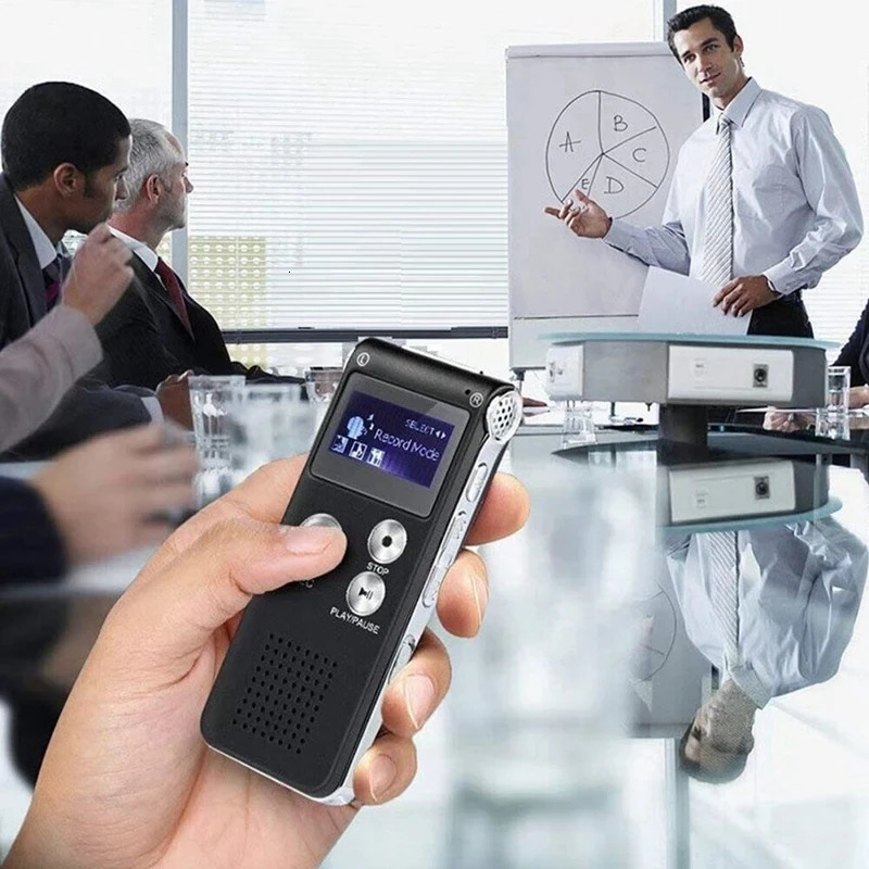 8GB Voice Recorder MP3 Player Mini Audio Recorder Professional Mini USB Flash Drive Recording Dictaphone 241225