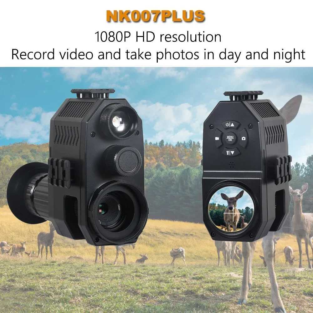 Megaorei NK007 Night Vision Monocular Hunting Rif Scope Optics Infrared Camera Photo Video Recording 200-400M in DarknXJ241214