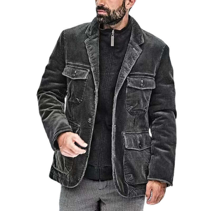 Spring And Autumn New Suit Casual Fashion Solid Color Jacket, Men's Top
