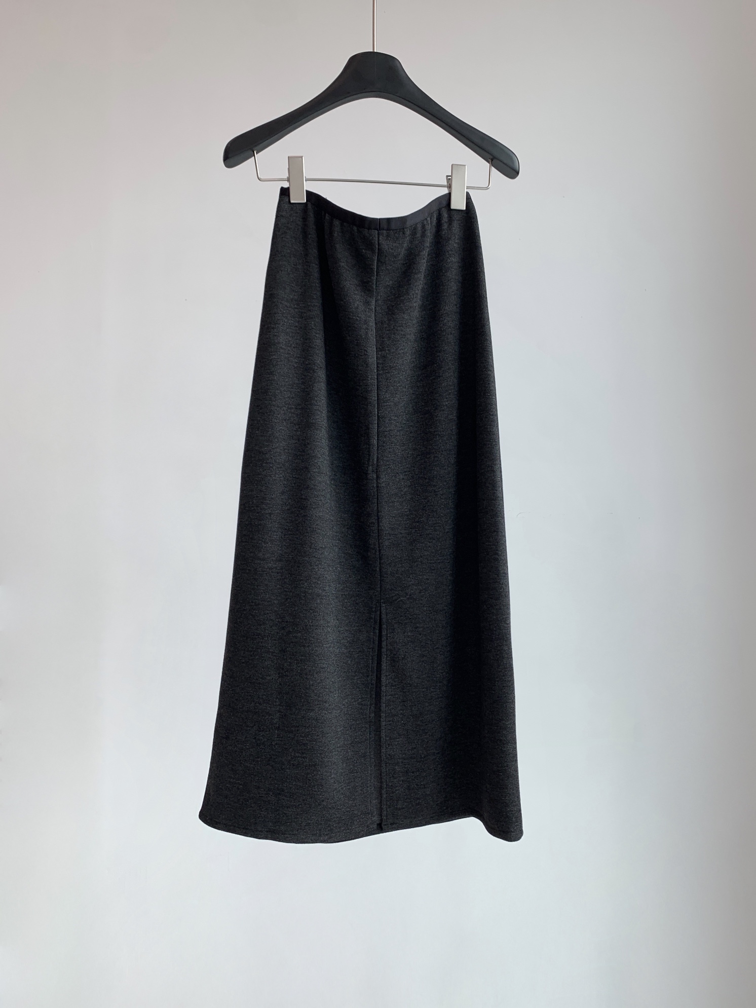 DY7 Simple Clean fit Material Cashmere Polyester+Mulberry Silk Loose fit Straight silhouette Mid-length Half Skirt