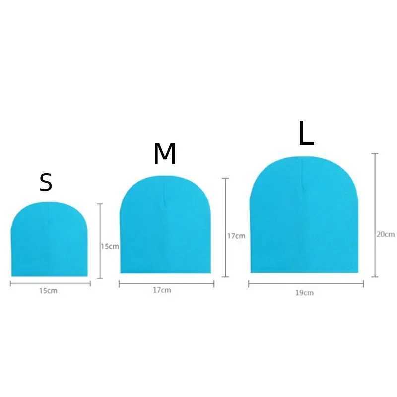 Fashion solid color childrens hat baby boy girl baby cotton soft warm ear mask hat bear hat winter knitted newborn hat W241213