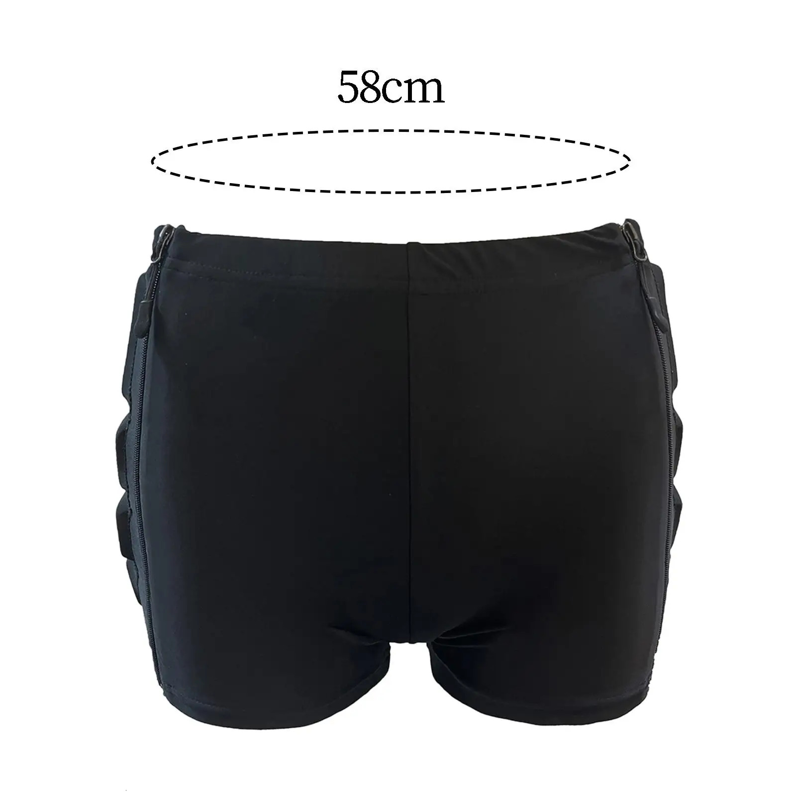 Kids Hips Protection Pads Shorts Snowboard Hip Protection Pads Padded Shorts for Skateboard Skating Outdoor Sports 241213