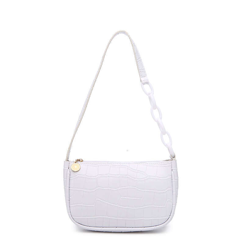 Hobo Ladies Handbags Crocodile Pattern Underarm Fashion Internet Celebrity Women's Shoulder Bag