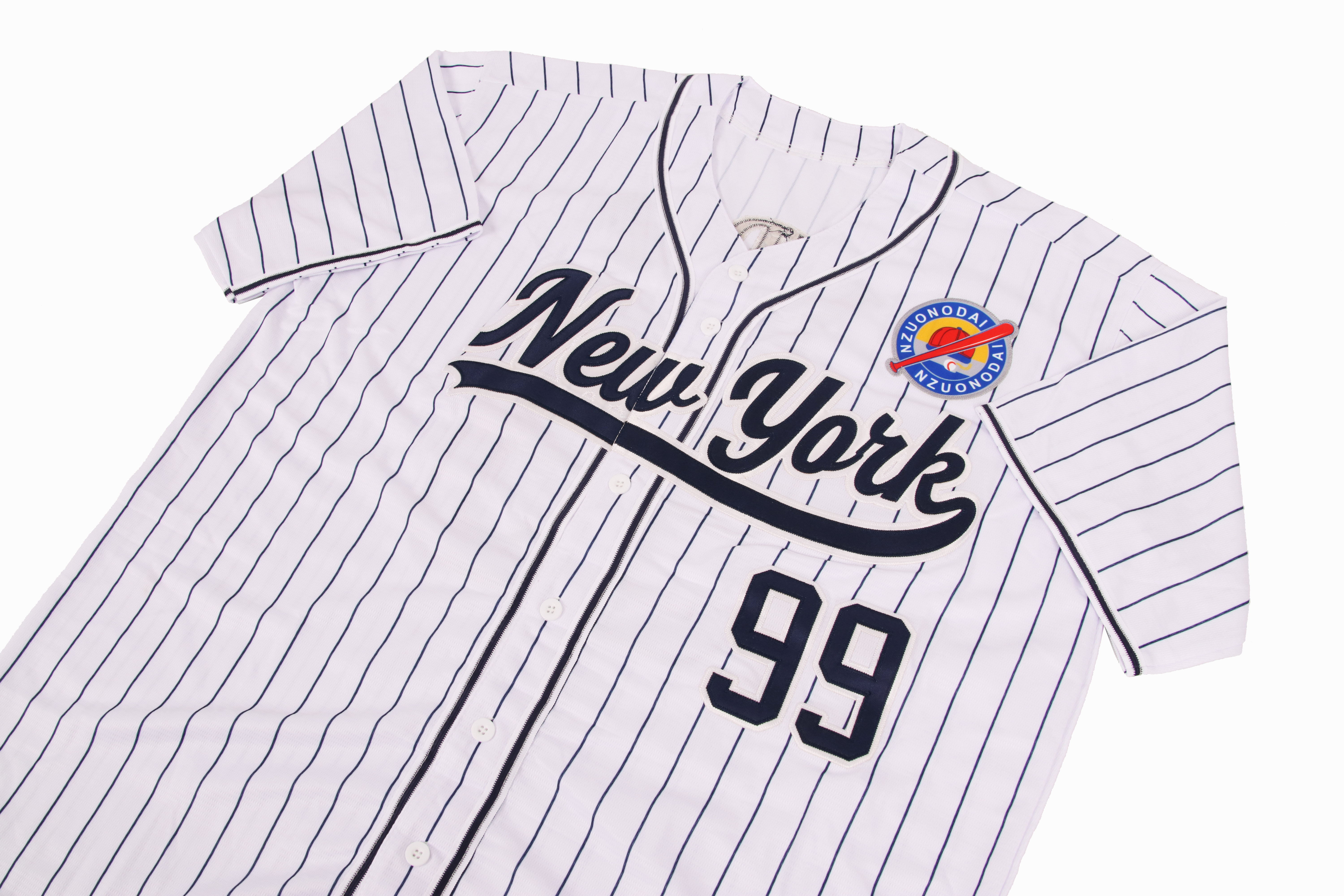 Stitched New York 99 Baseball Jerseys Shirts Hip Hop Button Down Men's Clothing for Party Gift
