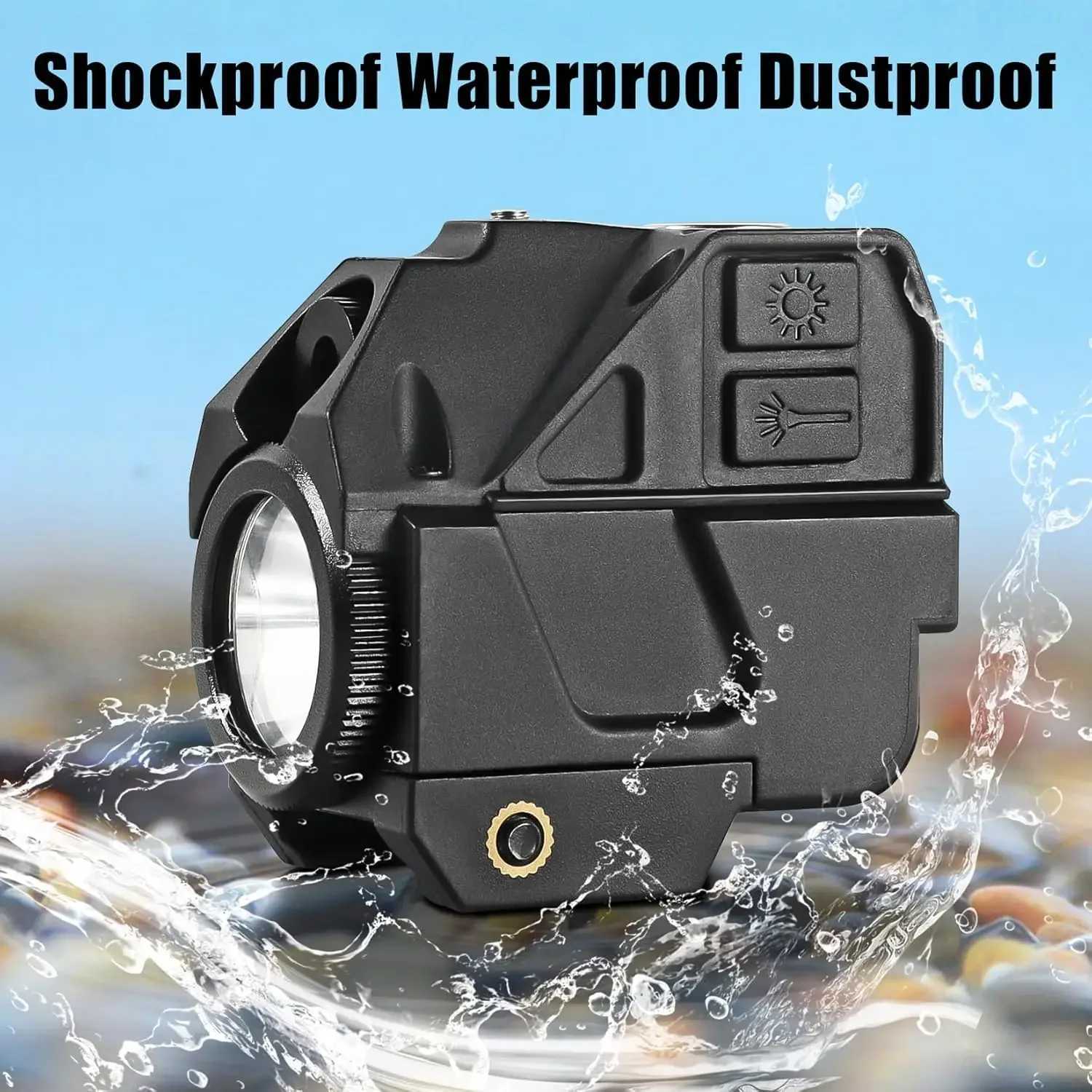 Flashlight laser sight pistol charging green dot laser sight compact laser combination with built-in lithium batteryXJ241214